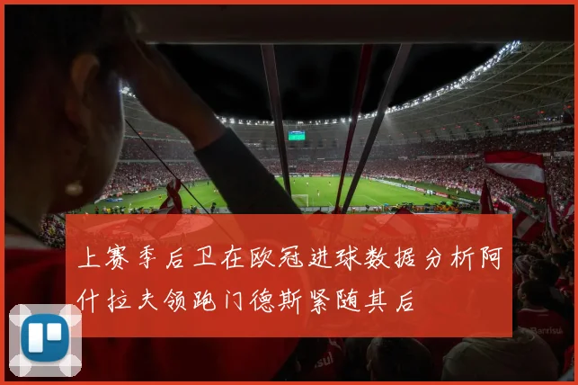 上赛季后卫在欧冠进球数据分析阿什拉夫领跑门德斯紧随其后